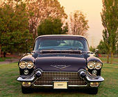 AUT 21 RK0749 01
1958 Cadillac El Dorado Brougham Black Head On Shot On Grass Trees At Dusk