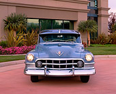 AUT 21 RK1253 03
1950 Cadillac Blue Head On Shot On Pavement