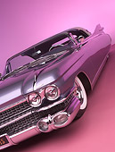 AUT 21 RK1949 01
1959 Cadillac El Dorado Seville Cabriolet Lavender Slanted 3/4 Front View Studio