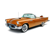 AUT 21 RK2072 01
1957 Ford Thunderbird Convertible Bronze 3/4 Front View Studio