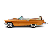 AUT 21 RK2073 01
1957 Ford Thunderbird Convertible Bronze Profile View Studio