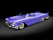 AUT 21 RK2078 01
1957 Cadillac El Dorado Roadster Purple 3/4 Side View Studio