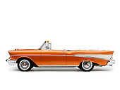AUT 21 RK2116 01
1957 Chevrolet Bel Air Convertible Serra Gold Profile View Studio
