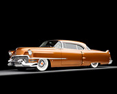 AUT 21 RK2374 01
1954 Cadillac Coupe de Ville Bronze 3/4 Front View Studio