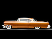 AUT 21 RK2377 01
1954 Cadillac Coupe de Ville Bronze Profile View Studio