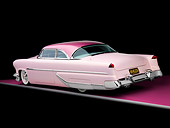 AUT 21 RK2401 01
1955 Lincoln Capri Pink 3/4 Rear View Studio