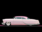 AUT 21 RK2402 01
1955 Lincoln Capri Pink Profile View Studio