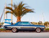 AUT 22 BK0010 01
1965 Oldsmobile 442 Dark Blue Profile View On Pavement By Marina