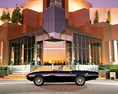AUT 22 RK0283 03
1967 Ghia Convertible 450 Black Profile By Museum At Night