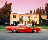 AUT 22 RK1253 04
1965 Dodge Cornet 500 Convertible Red Profile On Pavement