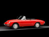 AUT 22 RK2758 01
1966 Alfa Romeo Duetto Spider Red 3/4 Front View Studio
