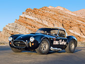 AUT 22 RK3178 01
1965 Baldwin Motion King Cobra Black 3/4 Front View On Pavement By Red Rock