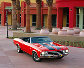 AUT 22 RK0042 01
1969 Chevrolet Chevelle Hugger Racing Super Sport Front 3/4 View By Building