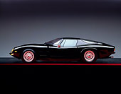 AUT 22 RK0306 01
1967 Bizzarrini Black Profile On Red Line Studio
