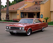 AUT 22 RK0494 02
1967 Plymouth GTX 426 Hemi Turbine Brown 3/4 Front View On Pavement