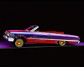 AUT 22 RK1083 01
1963 Chevy Impala Lowrider Studio 3/4 Front View Studio