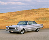 AUT 22 RK1127 02
1967 Plymouth Belvedere GTX Hemi Silver 3/4 Side View On Pavement