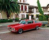 AUT 22 RK1457 03
1965 Plymouth Barracuda Formula S Red 3/4 Side View By Building