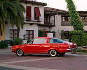 AUT 22 RK1459 04
1965 Plymouth Barracuda Formula S Red 3/4 Rear View By Building