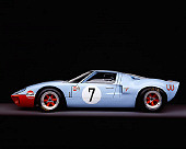 AUT 22 RK1703 09
1968 Ford GT40 Light Blue And Orange Profile View Studio