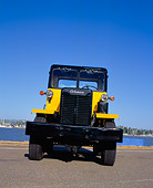 AUT 22 RK1909 03
1962 Coleman Aircraft Hauler Yellow And Black Head On Shot On Pavement