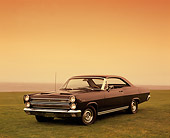 AUT 22 RK2179 06
1966 Mercury Cyclone GT Black 3/4 Front View On Grass Filtered