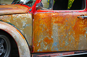 AUT 22 RK2473 01
1969 Volkswagen Beetle Rusty Close Up Of Door