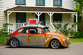 AUT 22 RK2478 01
1969 Volkswagen Bug Rusty  3/4 Side View On Pavement