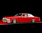 AUT 23 RK0716 01
1977 Cadillac Coupe de Ville Red 