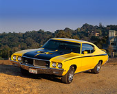 AUT 23 RK0113 08
1970 Buick GSX Yellow And Black 3/4 Front View On Dirt