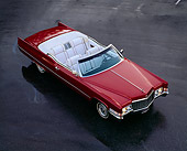 AUT 23 RK0204 13
1970 Cadillac Coupe De Ville Convertible Overhead Front 3/4 View On Pavement