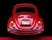 AUT 23 RK0227 03
1970 Volkswagen Beetle Red Rear Shot On Red Floor Studio