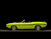 AUT 23 RK1037 01
1970 Dodge Challenger Hemi Convertible Sublime Profile View Studio