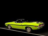 AUT 23 RK1039 01
1970 Dodge Challenger Hemi Convertible Sublime 3/4 Rear View Studio