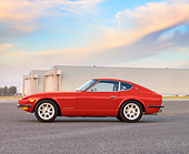 AUT 23 RK1647 01
1971 Datsun 240Z Blue Profile View By Hangar