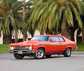 AUT 23 RK1710 01
1973 Chevrolet Nova Orange 3/4 Front View On Pavement