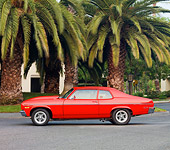 AUT 23 RK1711 01
1973 Chevrolet Nova Orange Profile View On Pavement