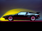 AUT 24 RK0083 02
1987 De Tomaso Pantera GT5-S Black Profile On Red Line Studio