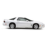 AUT 25 RK0155 11
1998 Pontiac Firebird White Profile View On White Seamless Studio