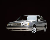 AUT 25 RK0143 03
1997 Volvo 850 GLT Sedan Silver Low 3/4 Front View Studio