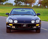 AUT 25 RK0286 02
1996 Toyota Celica 25th Anniversary Convertible Blue Head On Shot On Pavement