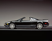 AUT 25 RK0315 03
1996 Acura NSX Black Profile View On Gray Line Studio