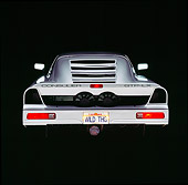 AUT 25 RK0528 09
1990 Consulier GTP Silver Rear Shot Studio