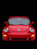 AUT 25 RK0670 04
1998 Volkswagen New Beetle Red Head On Shot Studio