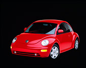 AUT 25 RK0672 03
1998 Volkswagen New Beetle Red 3/4 Front Studio