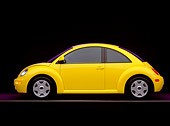 AUT 25 RK0676 02
1998 Volkswagen Beetle Yellow Profile On Gray Line Studio
