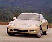 AUT 25 RK0899 01
1994 Lexus SC400 Gold 3/4 Front View On Pavement
