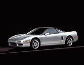 AUT 25 RK0914 02
1993 Acura NSX Silver 3/4 Front View On Gray Line Studio
