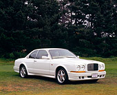 AUT 25 RK0948 02
1997 Bentley Continental White 3/4 Front View On Grass