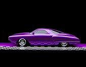AUT 26 RK0096 07
Custom Frankenstude Purple Profile Shot On Checkered Line Studio